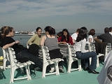 Group On Boat Ride In Galicia